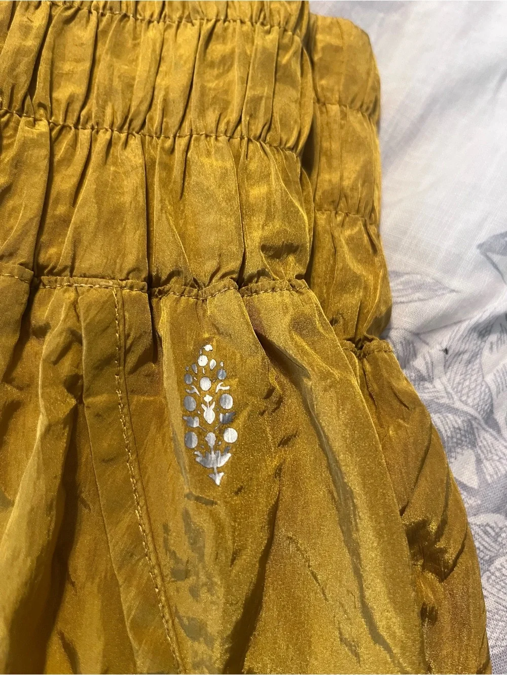 Free People FP Movement The Way Home Shorts XS Varsity Gold